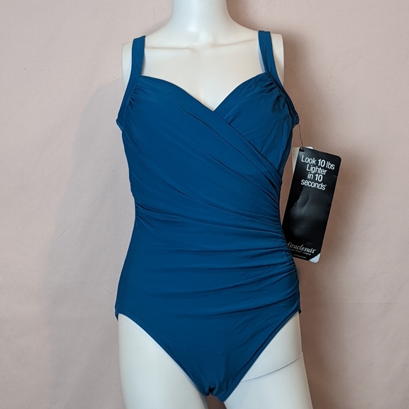 Miraclesuit Swim Miraclesuit Rock Solid Revele Underwire One Piece 
